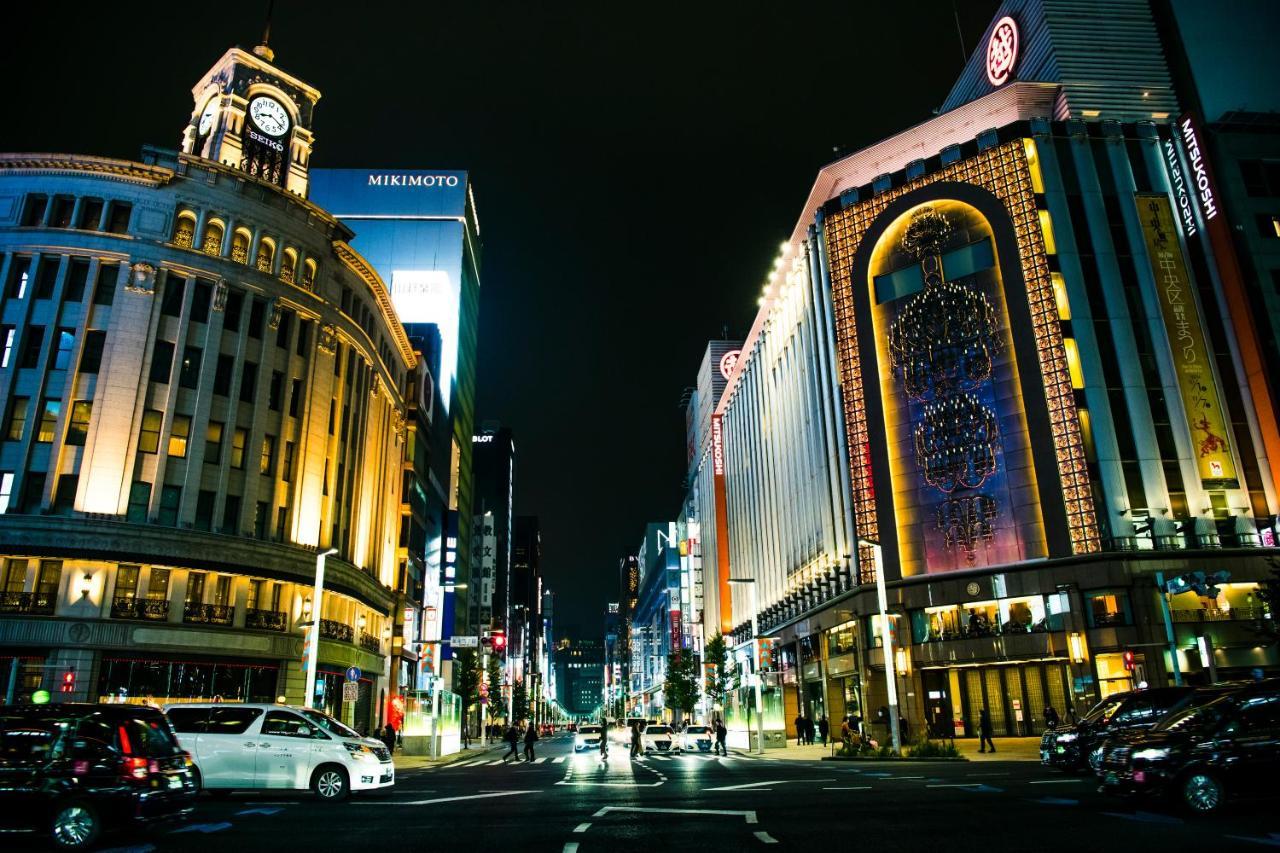 Hotel Grandbach Tokyo Ginza Kültér fotó